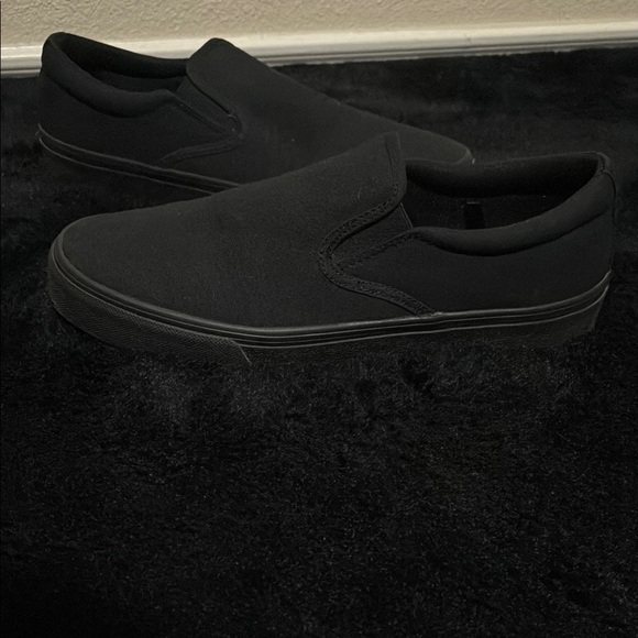 No Boundaries Other - Classic Black Slip-On Men's Shoes